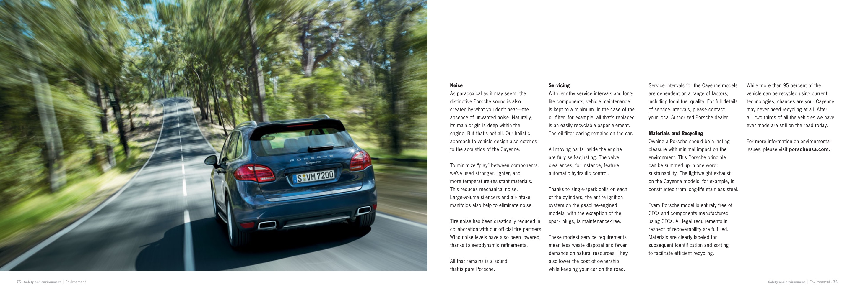 2013 Porsche Cayenne Brochure Page 24